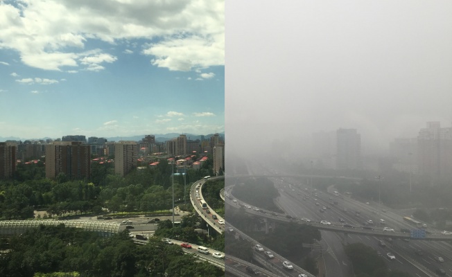 Çin’de kentlerin hava kalitesindeki düzelme devam ediyor