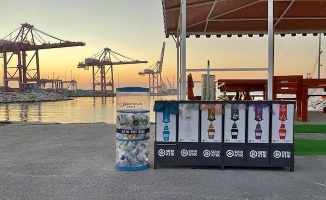Pet şişeler ipliğe, iplikler iş kıyafetine dönüyor Borusan Limanı'nda