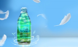 En hafif maden suyu şişesi ile daha az karbon salımı